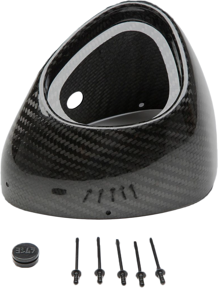 Yoshimura 960-9988 YM5-CFR-K END CAP KIT FLARED ALPHA/T 2" YM5