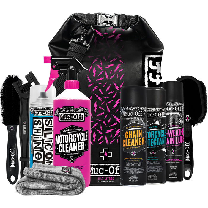 MUC-OFF USA 3713-0104 20093US Ultimate Motorcycle Cleaning Kit Ultimate Motorcycle Kit