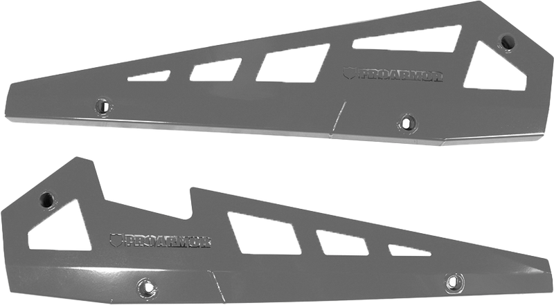 Pro Armor Rock Sliders Titanium Metallic POL - P141221TM Polaris RZR 2014-2022