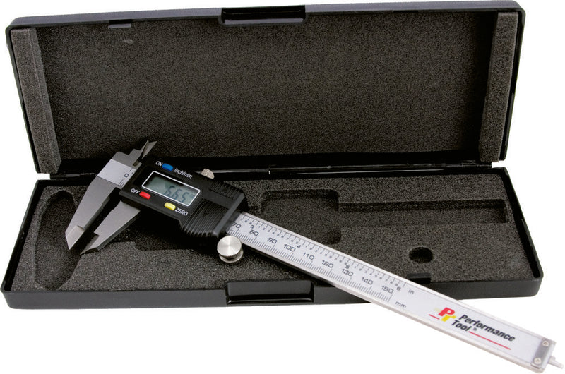 Performance Tool 117-1092 W80152 DIGITAL CALIPER 0-6"