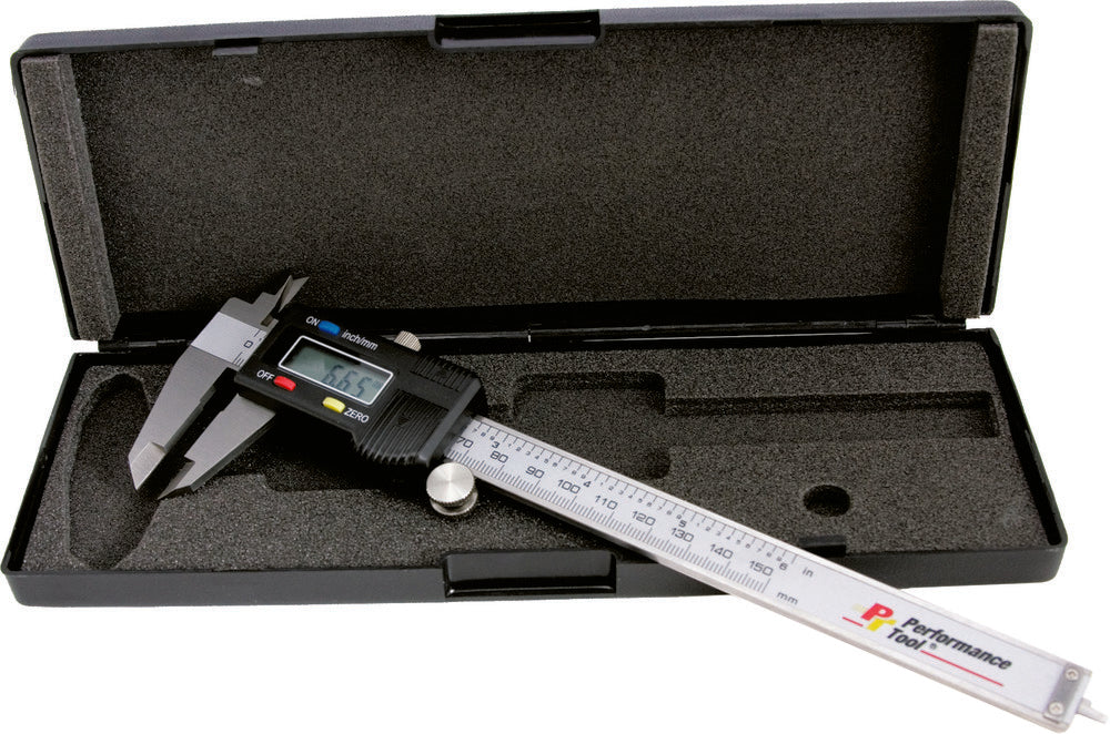 Performance Tool 117-1092 W80152 DIGITAL CALIPER 0-6"