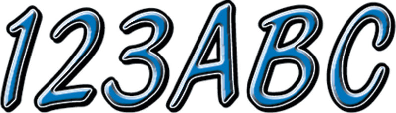 Hardline Series 400 Registration Kit (blue Black) - BLBKG400 For Sea-Doo Watercraft 1988-2019 | Kawasaki Watercraft 1977-2019