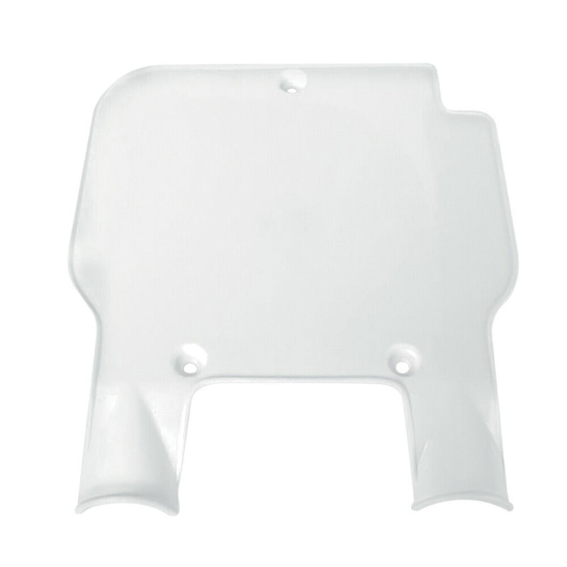 Polisport Number Plate KX125/250 White - 8672800002 Kawasaki KX 125 / KX 250 1992-1993