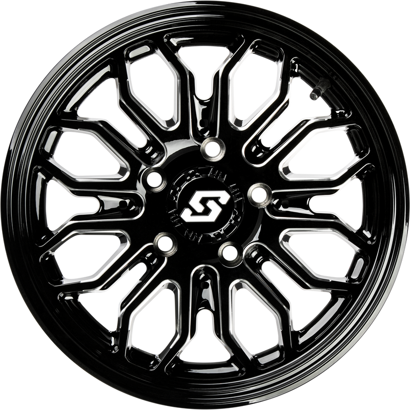 Sedona 570-9149 A-S26M-57037+10 ONYX WHEEL 15X7 4/137 +10MM BLK/MACHINED