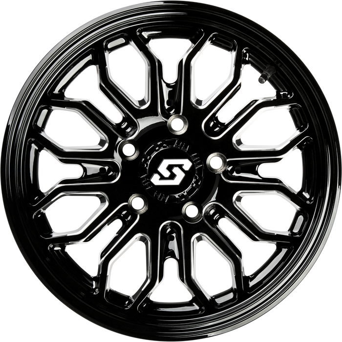 Sedona 570-9147 A-S26M-47037+10 ONYX WHEEL 14X7 4/137 +10MM BLK/MACHINED