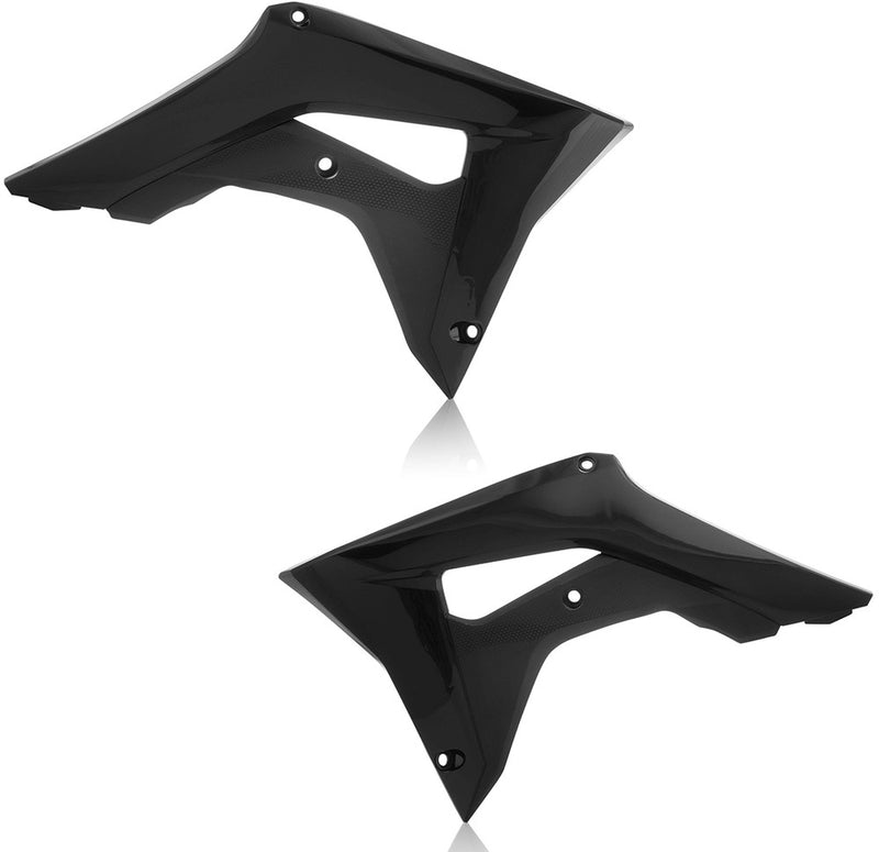 Acerbis Radiator Shroud Black - 2630660001 Honda CRF250R / CRF450R 2018-2022