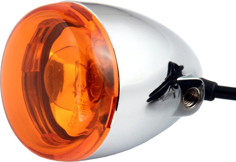 Chris Products 60-1939 8500A TURN SIGNAL ASSEMBLY BULLET STYLE AMBER