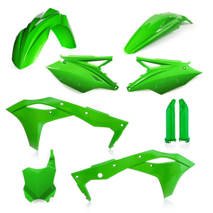 Acerbis 2685820006 18-20 Kawasaki KX250F/ KX250 Full Plastic Kit - Green - Photo - Primary