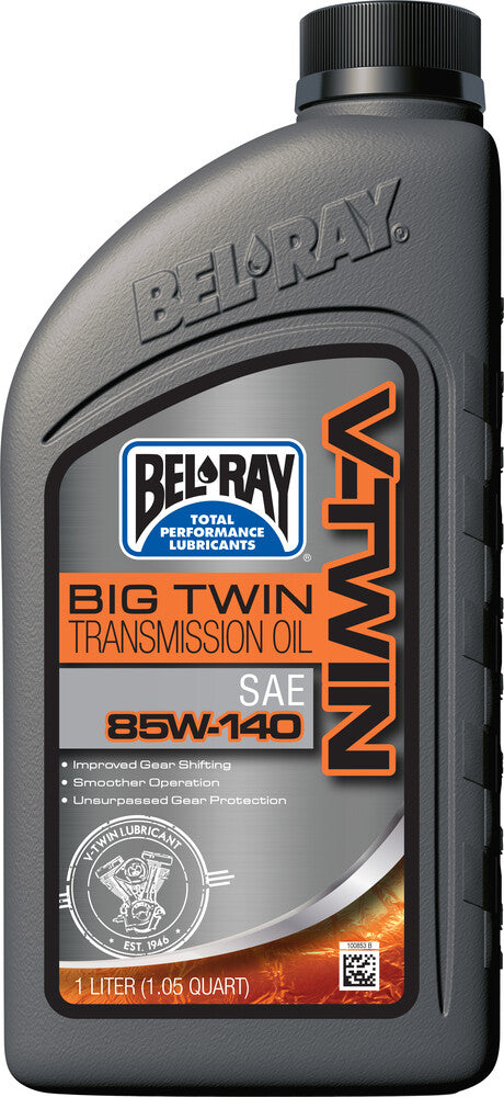 Bel-ray 840-1483 96900-BT1 BIG TWIN TRANSMISSION OIL 85W140 1L