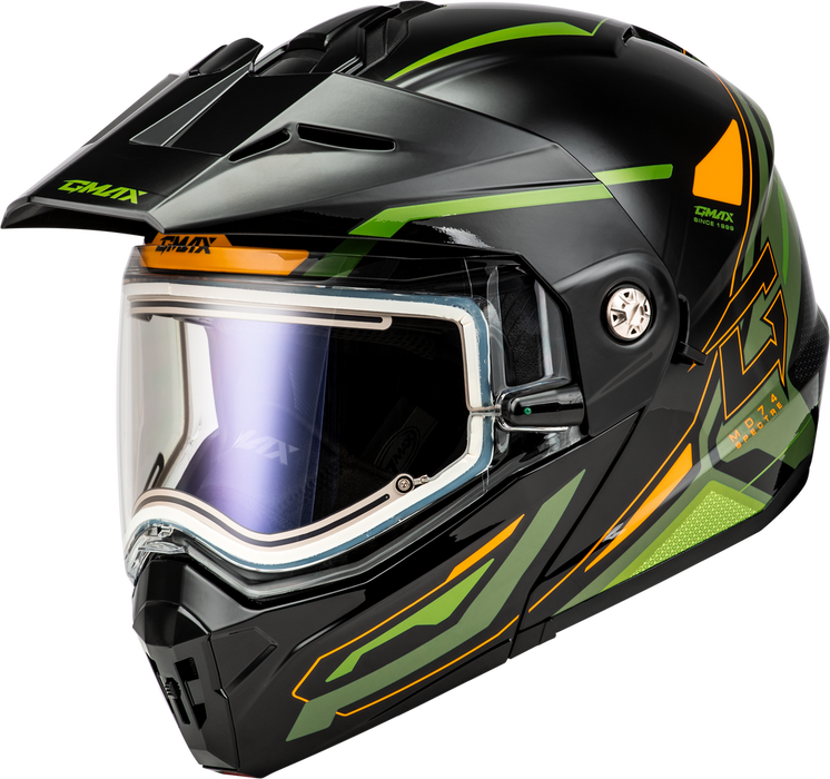 Gmax MD-74S Spectre Modular Helmet w/Electric Shield - SpazCycle