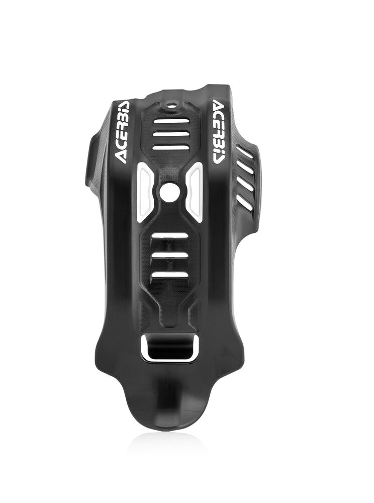 Acerbis 2791661007 Skid Plate With Linkage Guard Black White Husqvarna FE 450 / FE 501 / FE501S 2020-2023
