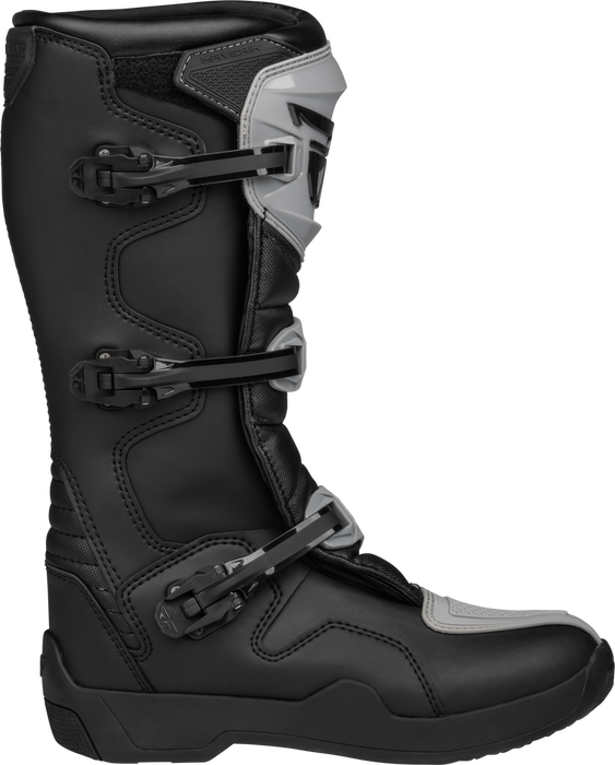 Fly Racing 364-66109 364-66109 MAVERIK LT BOOT GREY/BLACK SZ 09