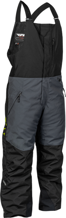 Fly Racing 470-6502M 470-6502M OUTPOST BIB BLACK/GREY/HI-VIS MD