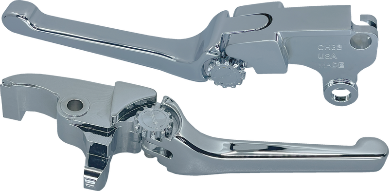 Psr Anthem Lever SET Chrome CVO Flhx FLTR23 - 12-00667-20 For Harley Touring 2023-2026