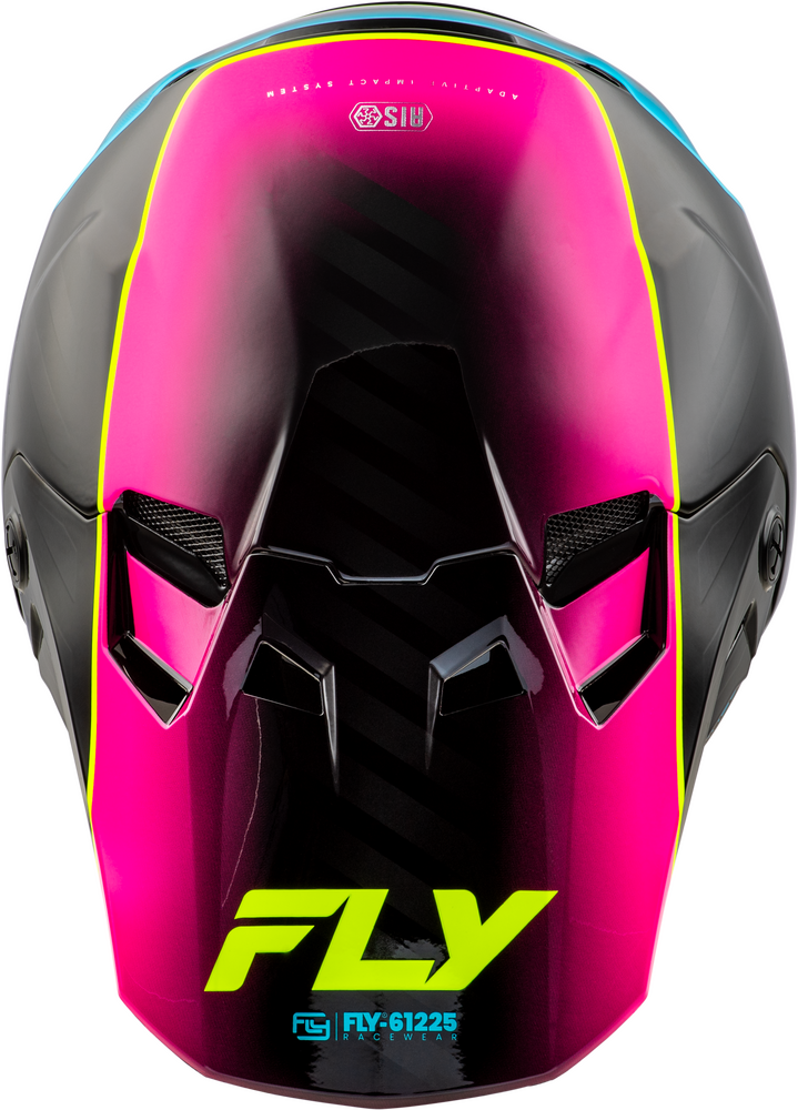 Fly Racing M73-4350XS FORMULA CC UNDERGLOW HELMET BLACK/PINK/BLUE XS