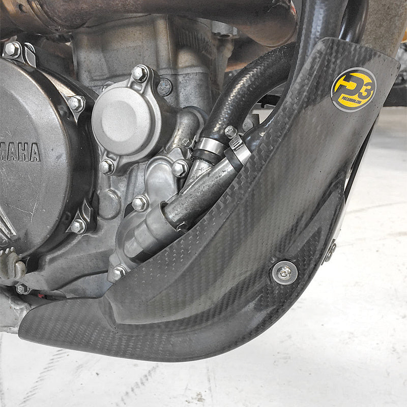 P3 Skid Plate Carbon Fiber - 307072 Yamaha YZ 250 / YZ 450 2014-2018