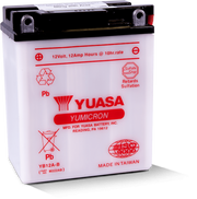 Yuasa Battery YUAM222AB Yuasa YB12A-B Yumicron 12-Volt Battery - User 1