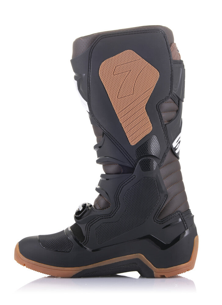 Alpinestars 482-29211 2012114-1089-11 TECH 7 ENDURO BOOTS BLACK/DARK BROWN SZ 11