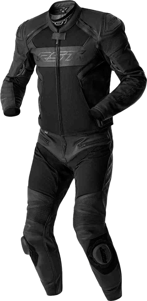 Rst S1 D3O Mesh Leather Jacket Black XS - 103606BLK-38