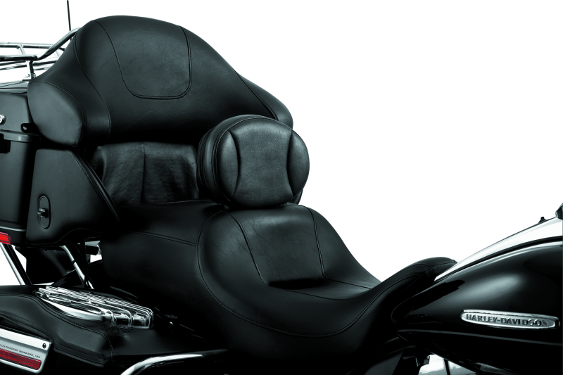 Kuryakyn 1670 Plug-in Driver Backrest 97-Up Touring Chrome - User 1