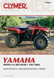 Clymer Repair Manual Yamaha ATV YFM350 - CM4903 Yamaha Big / 350 / YFM350FW / YFM350U 1987-2004