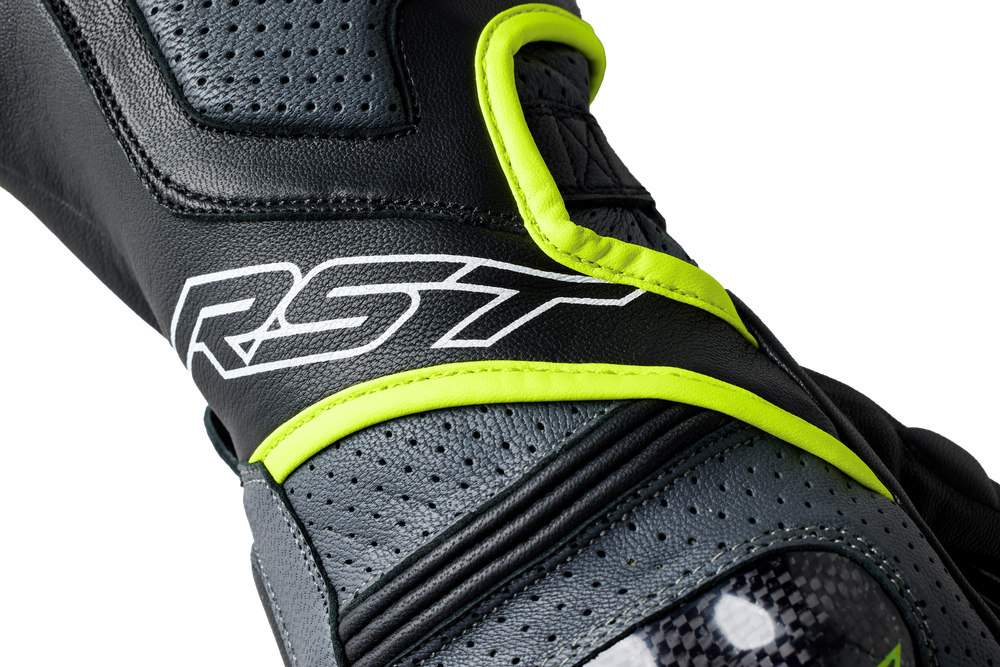 Rst 556-3179212 103179F.YEL-12 FULCRUM CE GLOVE GREY/FLO YELLOW/BLACK 2XL