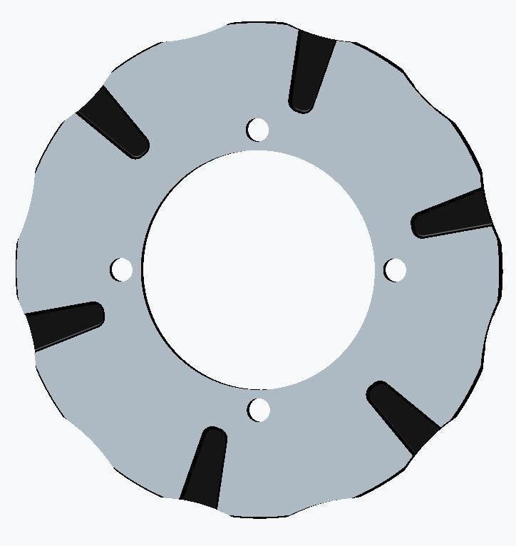 Braking 31-9018 BY9018 BATFLY OVERSIZED ROTOR POL