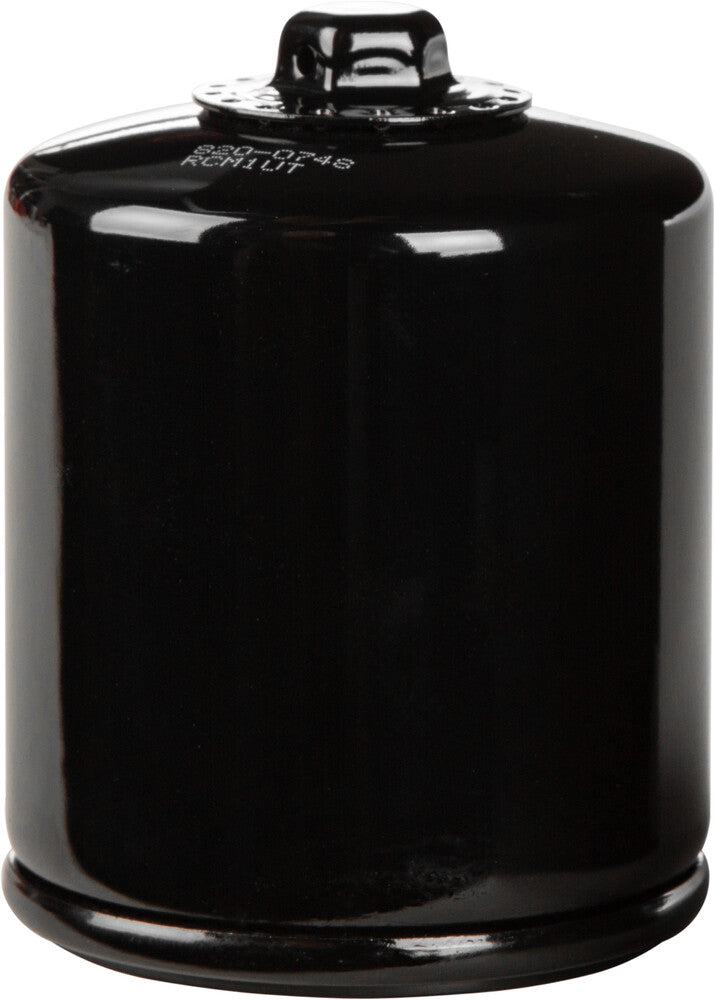 Harddrive OIL Filter TC Black W NUT 171BN OE 63731-99 - PS171BNHD For Harley Motorcycles 1999-2020
