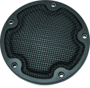 Kuryakyn 6527 Mesh Derby Cover Black - Photo - Primary