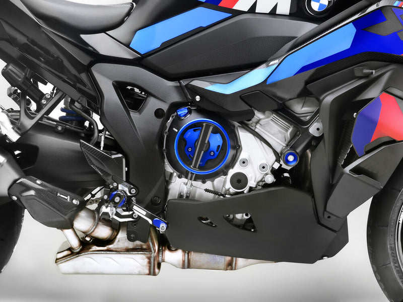 Rizoma 58-ZBW109B ZBW109B CLUTCH COVER BLACK/BLUE BMW