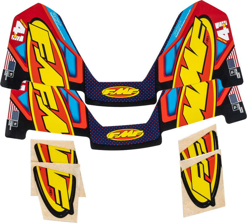 Fmf 79-0016 014838 CRF DUAL F4.1 DECAL REPLACEMENT 2/PK
