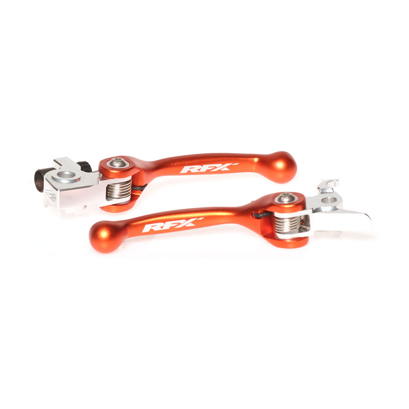 RFX Flexible Lever SET Orange KTM Brembo Brenbo - FXFL 50100 55OR KTM Dirt Bikes 2006-2013