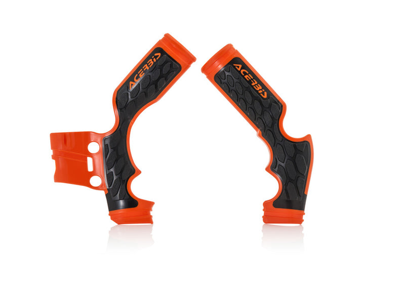Acerbis X-Grip Frame Guard Orange Black - 2688765225 KTM SX 65 2014-2023