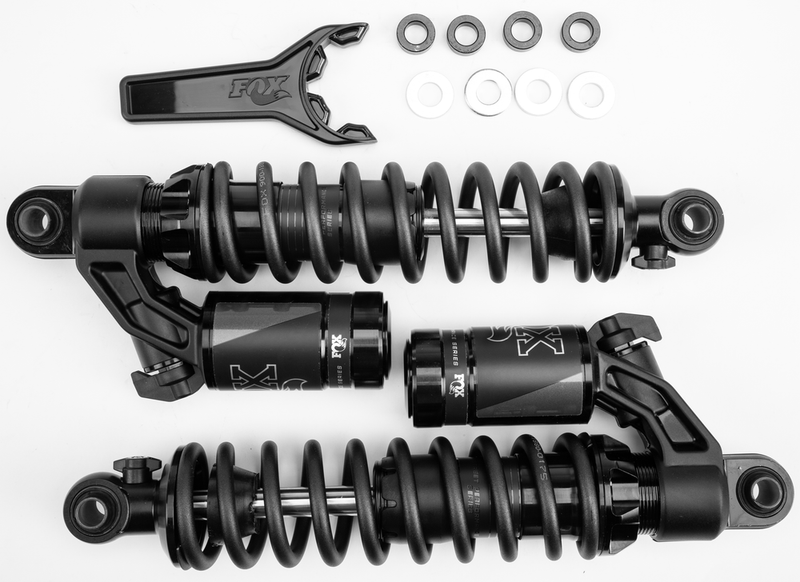 Fox QS3-QSR Shocks Dyna 13.5" Standard Fully Adjust - 897-27-305 For Harley Motorcycles 1991-2017