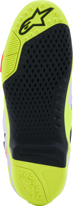 Alpinestars 482-0016013 2010520-3150-13 TECH 10 SUPERVENTED PURP/YLW FLUO/DIVA PINK 13