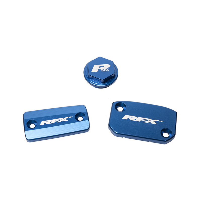 Rfx 739-1060 FXRC 72100 99BU RESERVIOR CAP KIT BLUE HUSQ BREMBO & MAGURA