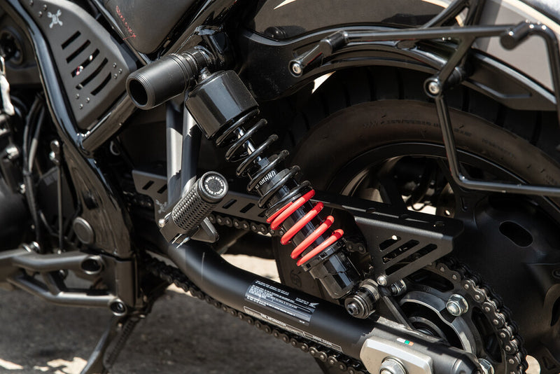 Burly Brand Slash CUT Chain Guard Black - B10-3001TB Honda Rebel / CMX1100T Rebel / Rebel 1100 2021-2025