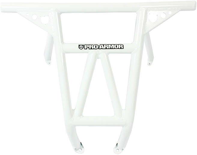 Pro Armor Race Rear Bumper White POL - P141047WH-133 Polaris RZR 2014-2018