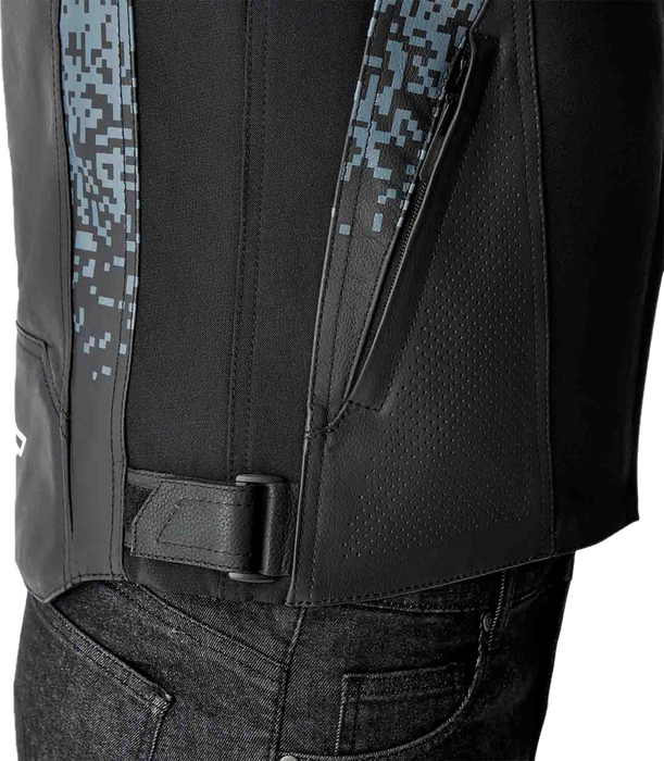 Rst 556-3648146 103648GRY-46 PS SUPERSPORT-K D3O JACKET GREY/BLACK LEATHER XL