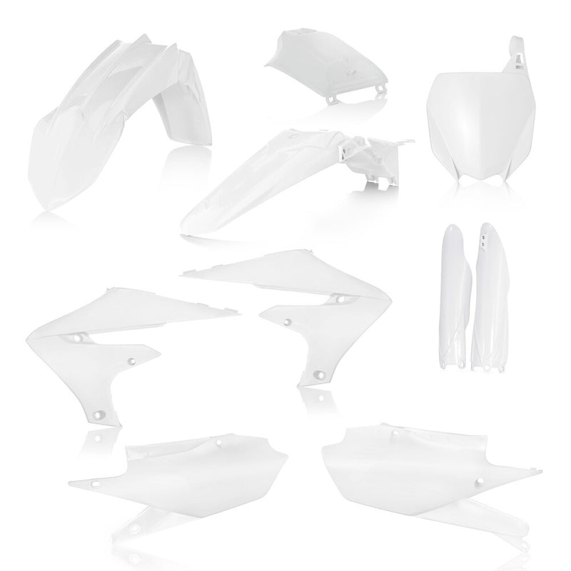 Acerbis Full Plastic Kit White - 2736350002 Yamaha YZ 450 / YZ 250 2018-2023