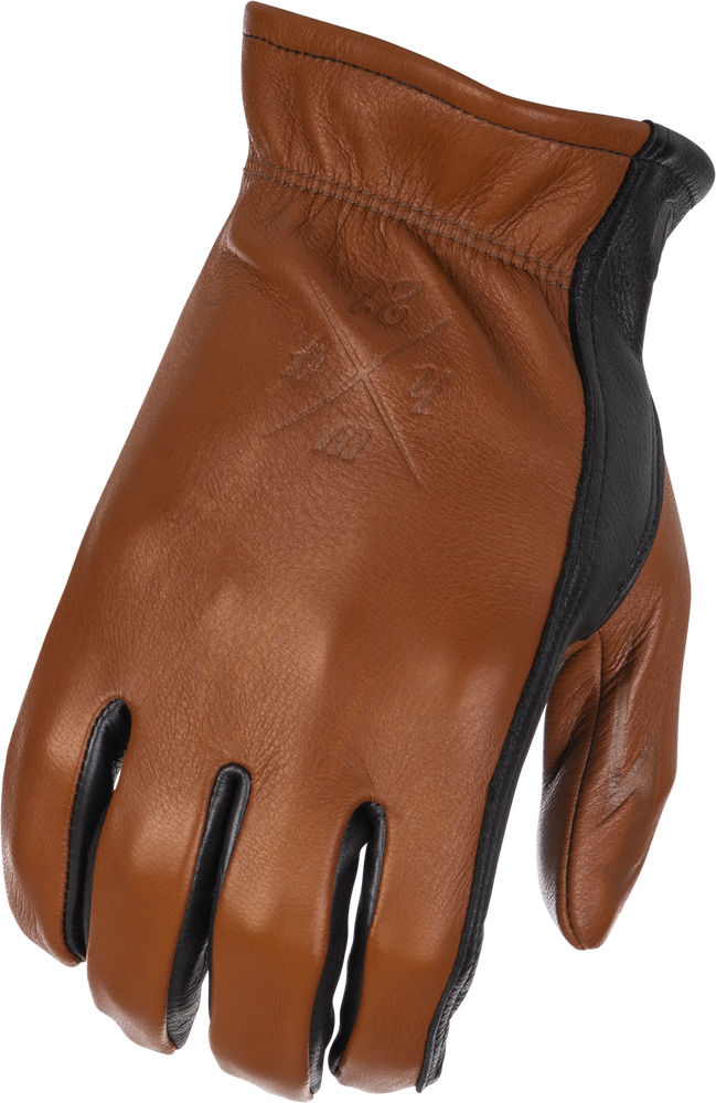 Highway 21 489-0026XS 489-0026XS LOUIE GLOVES BLACK/TAN XS
