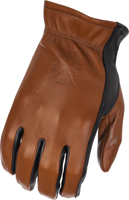 Highway 21 489-0026XS 489-0026XS LOUIE GLOVES BLACK/TAN XS