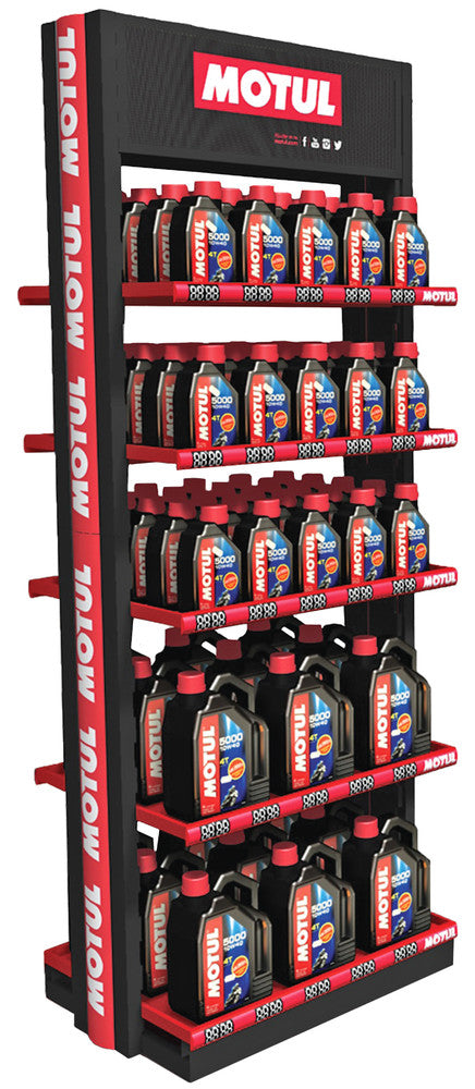 Motul 82-DISPLAY2 205480 MOTUL DISPLAY RACK LARGE TUA - ETA LATE SUMMER