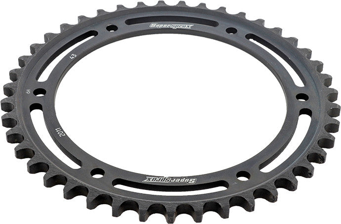 Supersprox Rear Sprocket Steel 43T-530 Black TRI - RFE-2011-43-BLK Triumph Motorcycles 1997-2012