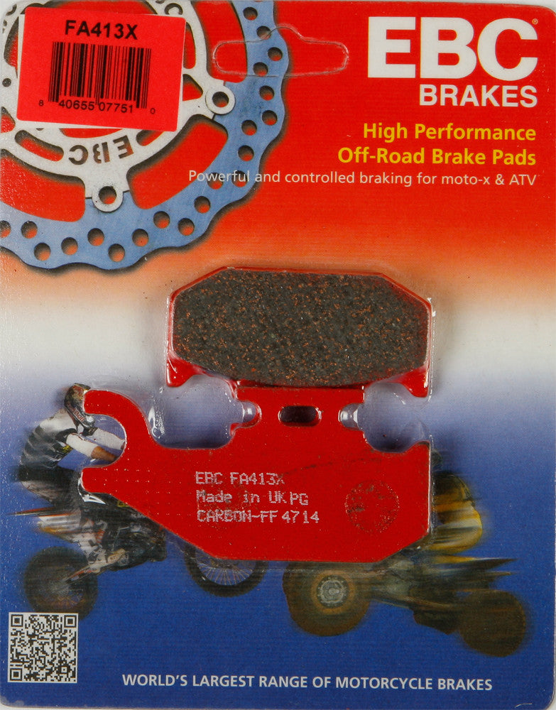 EBC Brake Pads - FA413X Suzuki KingQuad 2005-2015