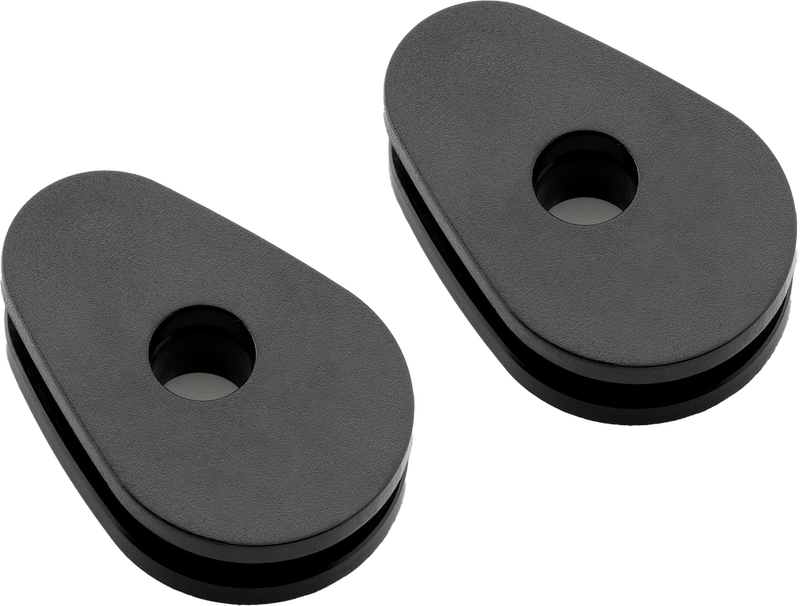 Rizoma Turn Signal Mounting Kit 2 PCS Black - FR227B For Yamaha Motorcycles 2018-2023 | Honda CBR650R 2019-2023