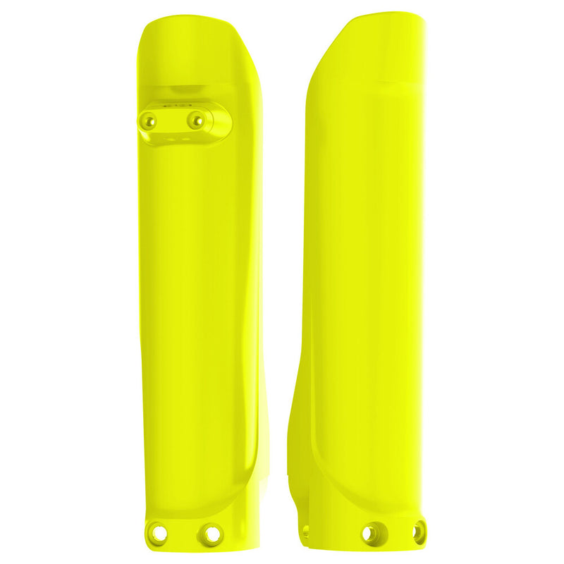Polisport Fork Guards Yellow - 8398900005 Husqvarna Dirt Bikes 2016-2023