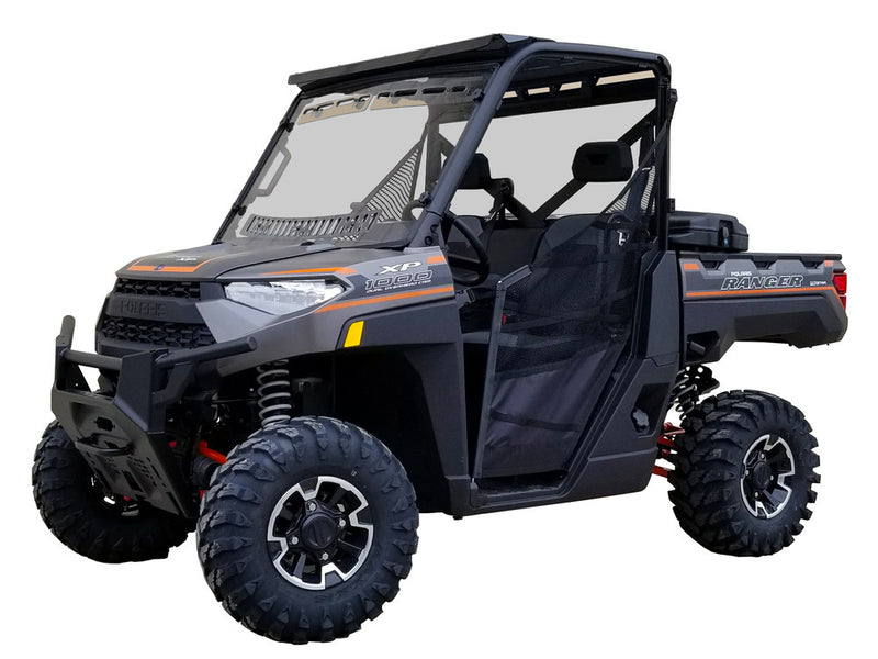 Spike Full Windshield Dual Vent POL Rngr Full Profit - 77-9825 Polaris Ranger 2013-2017