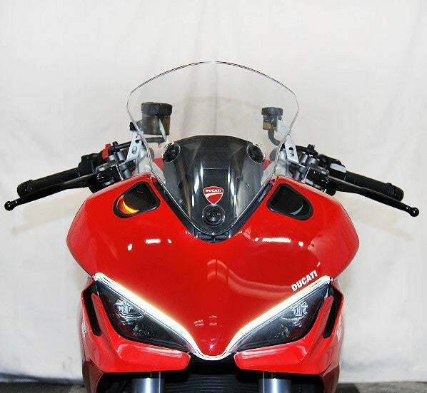 New Rage Cycles Mirror Block OFF Turn Signals DUC - SS950-MBO Ducati Supersport 950 2021-2023