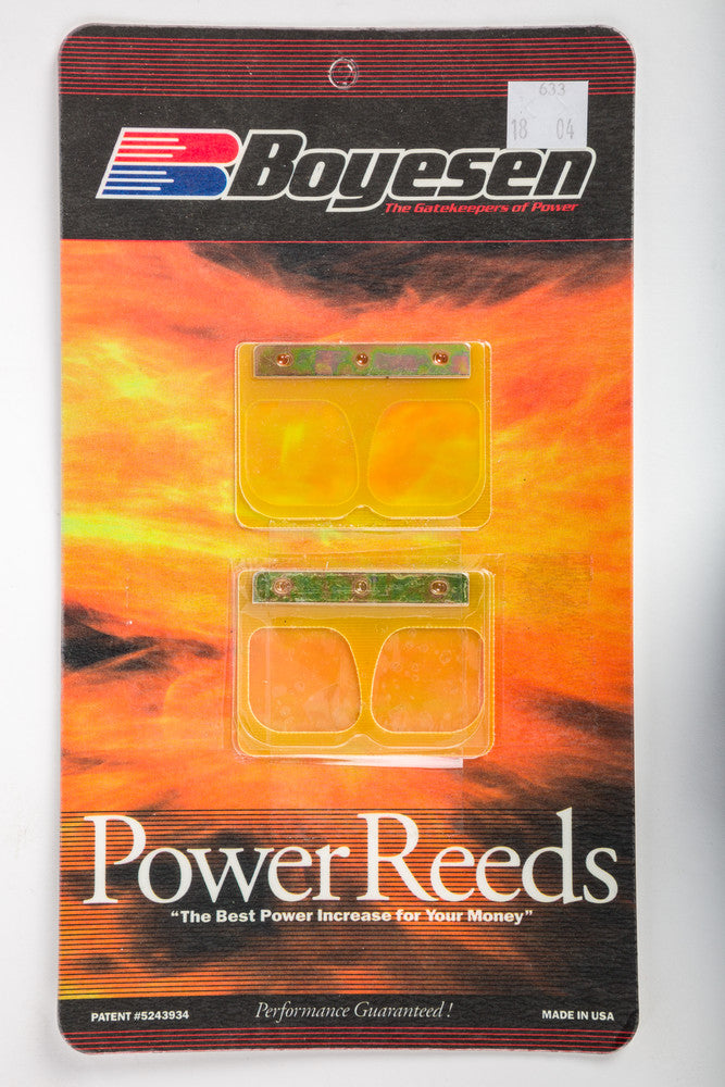 Boyesen Motorcycle Reeds - 633 For Husqvarna CR 250 / WR 250 1999-2005 | Honda CR250R / FL400R Pilot 1988-1998 | Kawasaki KX 250 1997